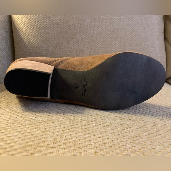 NWOT Joe’s Jeans Brown Suede Ankle Booties. Size 10. - Picture 6 of 6